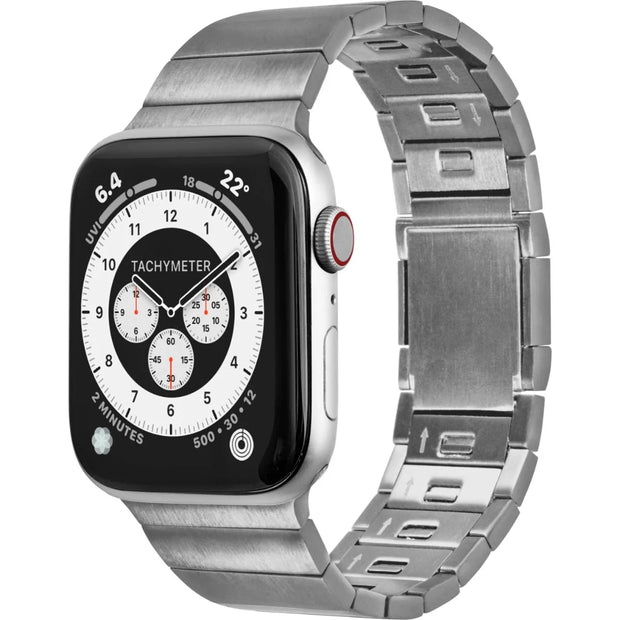 Laut LINKS 2.0 Apple Watch Strap (42/44/45/49mm) - Silver
