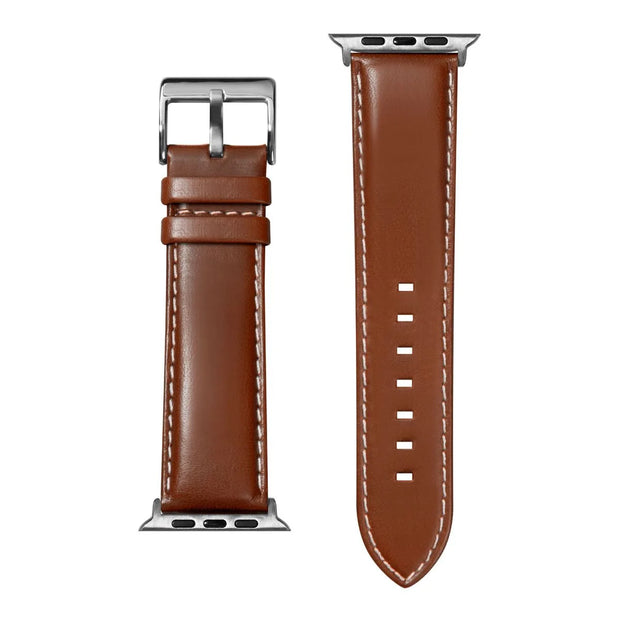 Laut Apple Watch Oxford Strap (42/44/45/49mm) - Tobacco