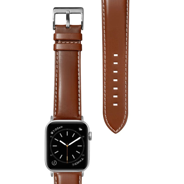 Laut Apple Watch Oxford Strap (42/44/45/49mm) - Tobacco